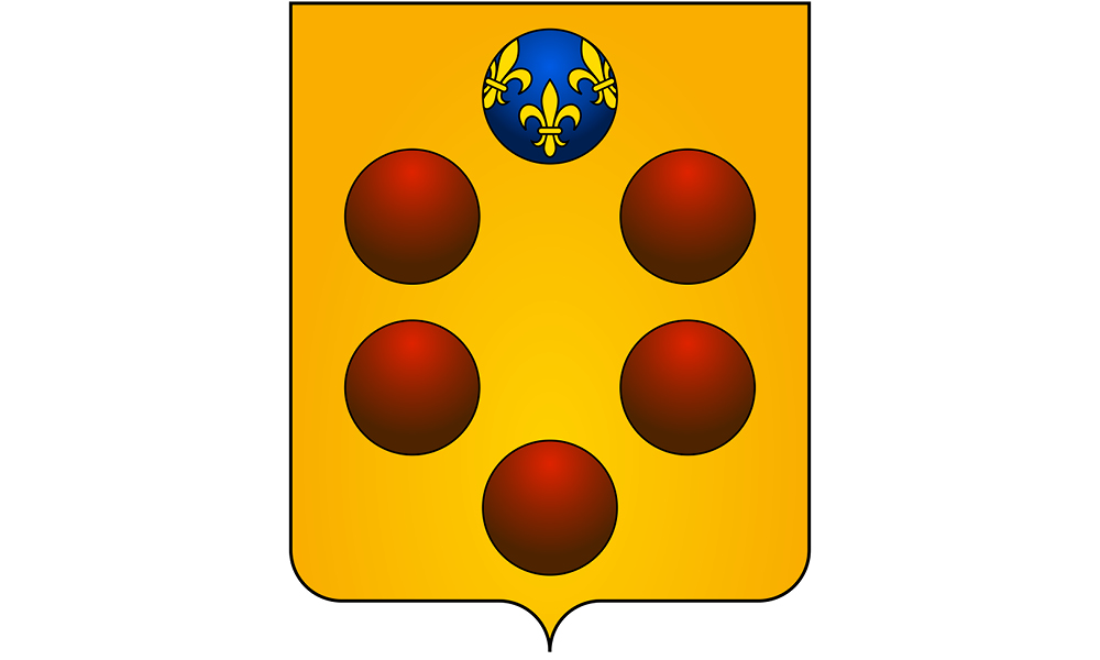 i medici e il vino simbolo casata