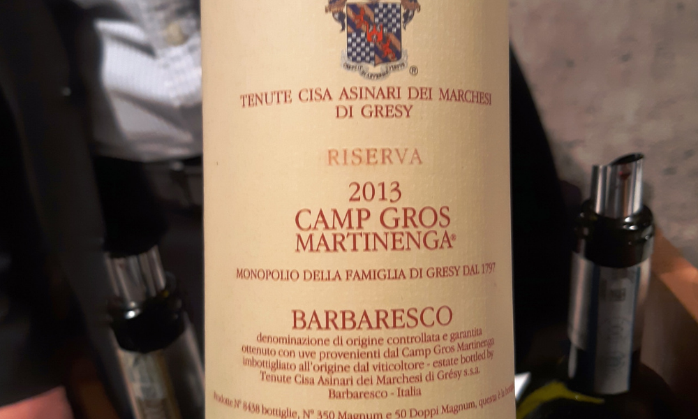 Tenute Cisa Asinari Dei Marchesi Di Gresy Camp Gros Martinenga Barbaresco Riserva 2013