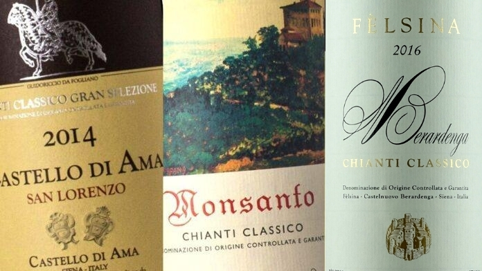 chianti classico most famous italian wines