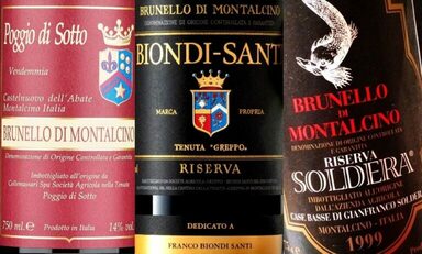 famous italian brunello wines