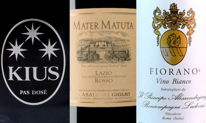 migliori vini lazio