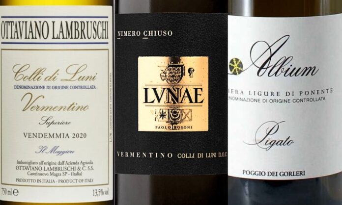 migliori vini liguria
