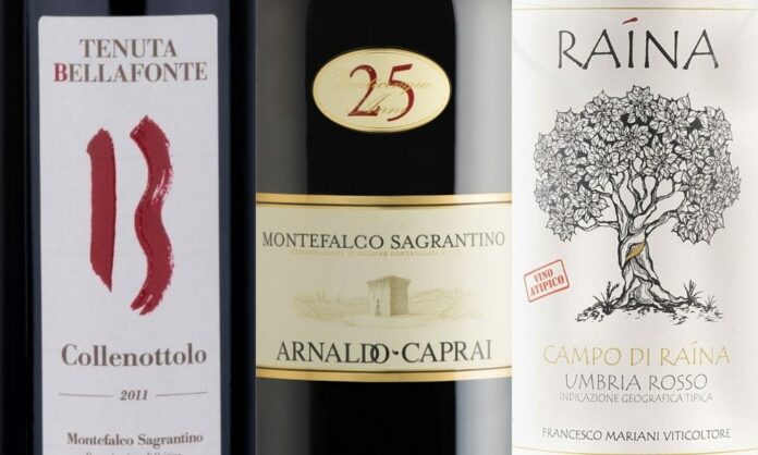 migliori sagrantino di montefalco