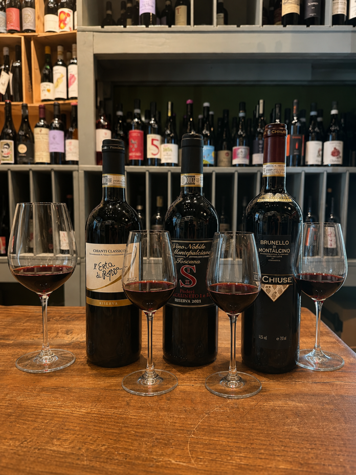 tuscan wine tasting in florence
