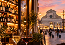 Wine Near Florence Train Station, Italy: VINO AL VINO wine near the train station