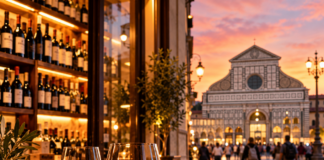 Wine Near Florence Train Station, Italy: VINO AL VINO wine near the train station