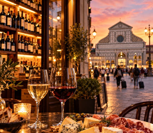 Wine Near Florence Train Station, Italy: VINO AL VINO wine near the train station